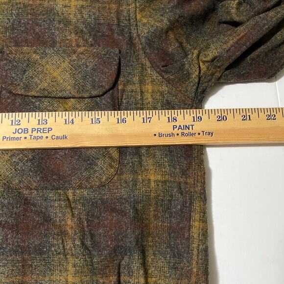 Pendleton The Original Board Shirt 100% Virgin Wool Button Down Men’s S Fitted - Picture 5 of 11